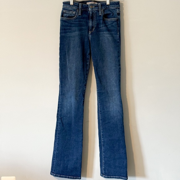 Joe's Mid-Rise Bootcut Dark Denim Jeans - Picture 5 of 8